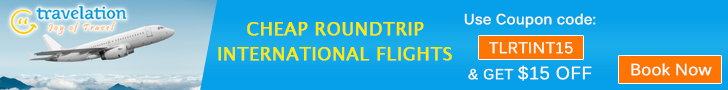 Cheap Roundtrip International Flights. Book Now and Get Flat $15 Off.